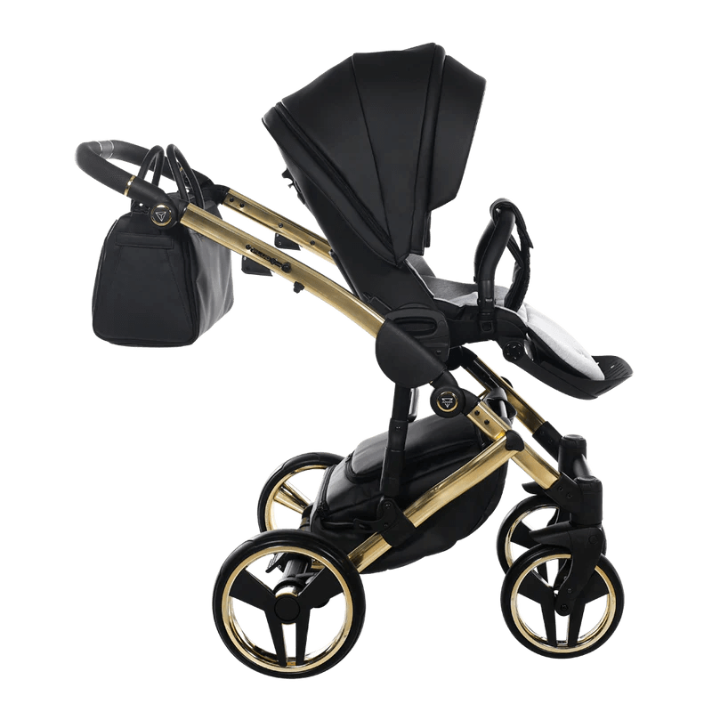 Junama Pilot Pram Stroller - Lightweight Baby Stroller with Adjustable Canopy & Storage Basket | Perfect for Travel, Shopping & Daily Walks