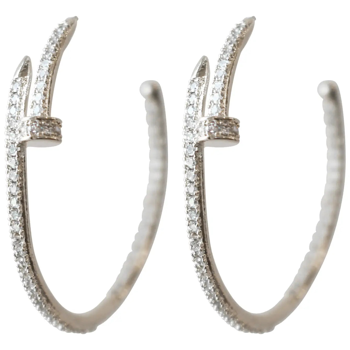 Emma Hoop 1 - Stylish and Durable Stainless Steel Hoop Earrings for Women | Perfect for Everyday Wear, Parties, and Gifting