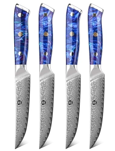 Blue Two resin handle