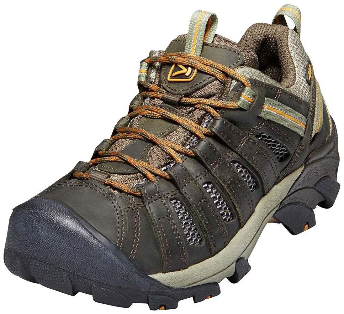 KEEN Men's Voyageur Low Height Breathable Hiking Shoes - Lightweight & Durable for Outdoor Adventures, Trail Walking & Travel