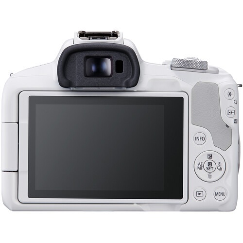 Canon EOS R50 Mirrorless Digital Camera Body Only (White) - Perfect for Travel, Vlogging & Photography Enthusiasts