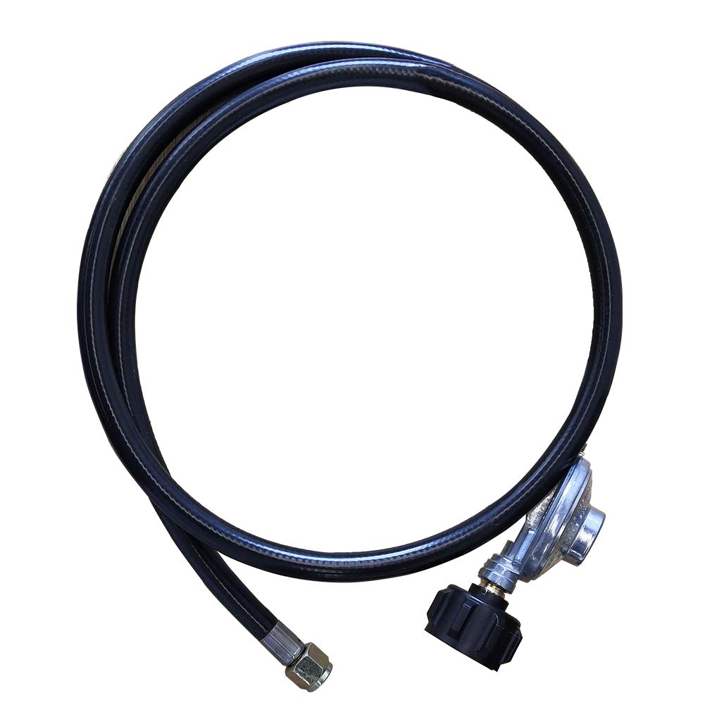 Smad 57-Inch Constant Pressure Valve Gas Hose & LP Regulator for Outdoor Grilling - Perfect for Gas Cookers, BBQs, and Camping Stoves