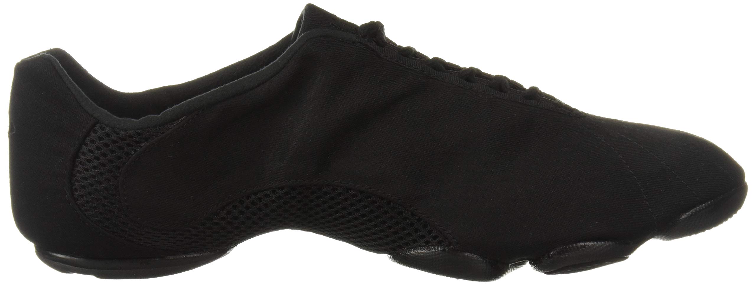Bloch Women's Amalgam Canvas & Mesh Split Sole Jazz Dance Sneakers - Lightweight Comfort for Jazz, Contemporary & Studio Dance Practice