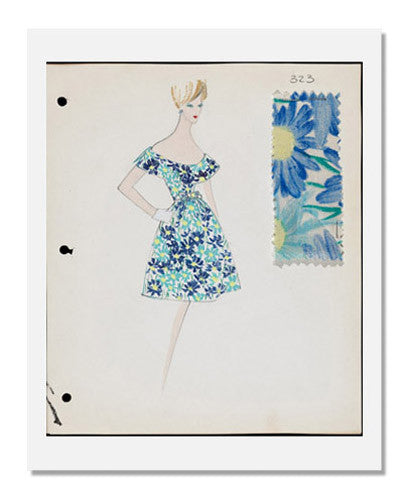 Arnold Scaasi Summer 1962 Sketch Book - Fashion Design Sketchbook for Summer Collections, Vintage Designer Inspiration & Creative Drawing - Perfect for Fashion Students, Designers & Art Enthusiasts