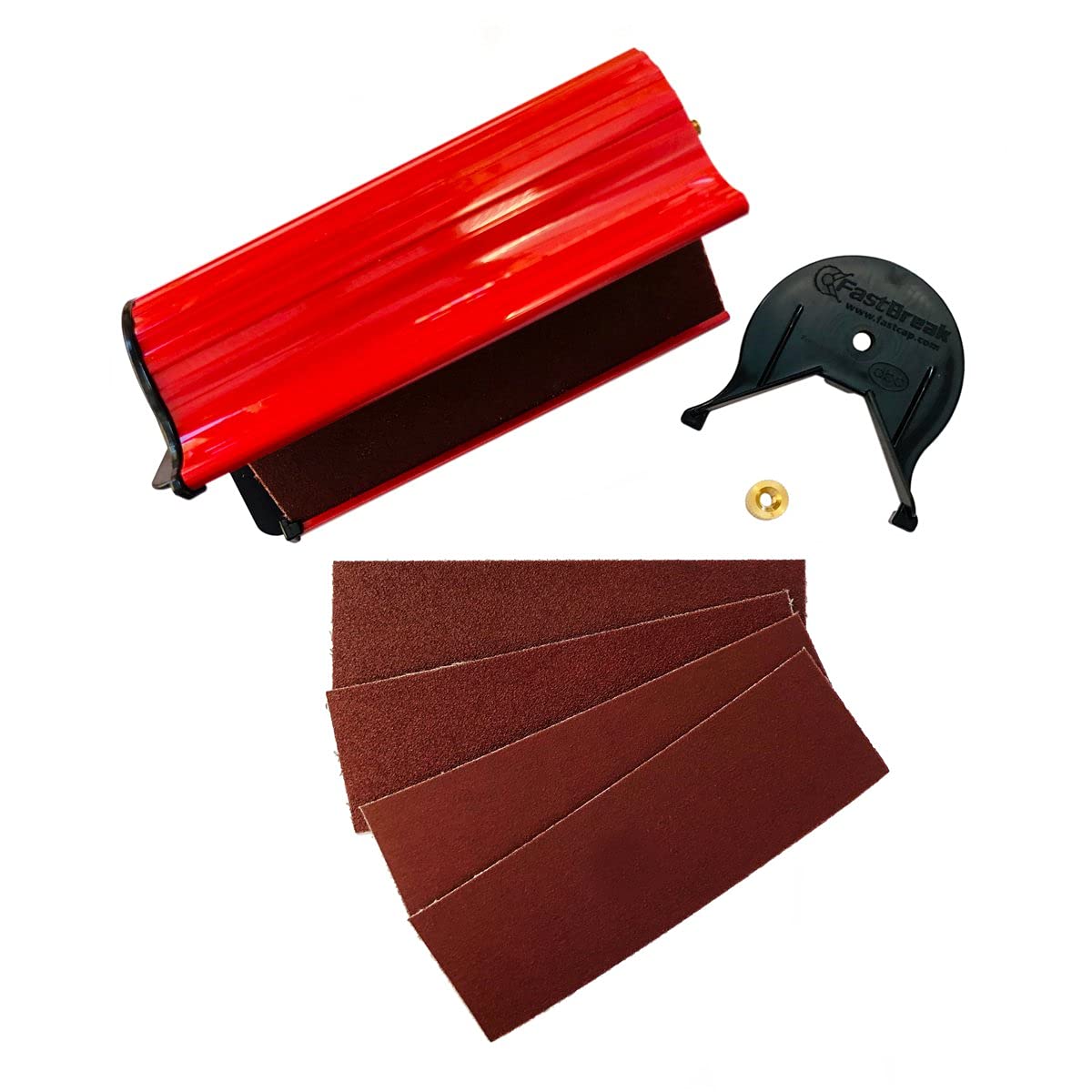Fastbreak Dual Edge Sander - Professional Woodworking Power Tool for Sanding Edges & Corners | Perfect for DIY Projects, Furniture Making & Home Renovation