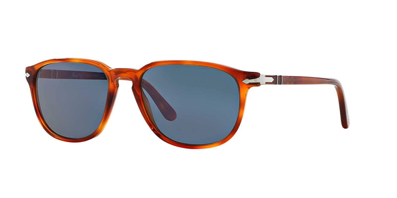 Persol PO3019S Square Sunglasses for Men & Women - Classic Polarized UV Protection - Stylish Retro Fashion Eyewear for Driving, Travel & Outdoor Activities
