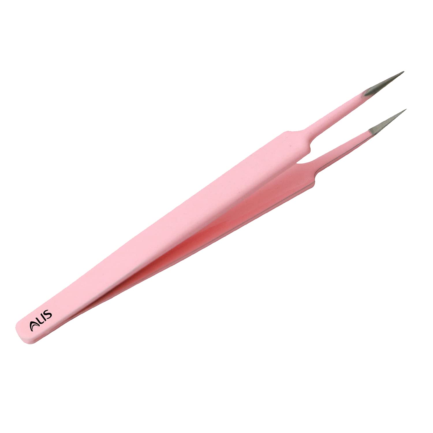 Professional Blackhead Tweezers & Pimple Popper Tool - Curved Bend Head Acne Remover, Facial Cleansing Kit for Blackhead Extraction & Skin Care (3-Piece Pink Set) | Perfect for Home Spa, Acne Treatment & Beauty Routine