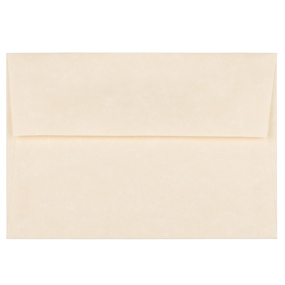 JAM PAPER 4Bar A1 Parchment Invitation Envelopes - 3 5/8
