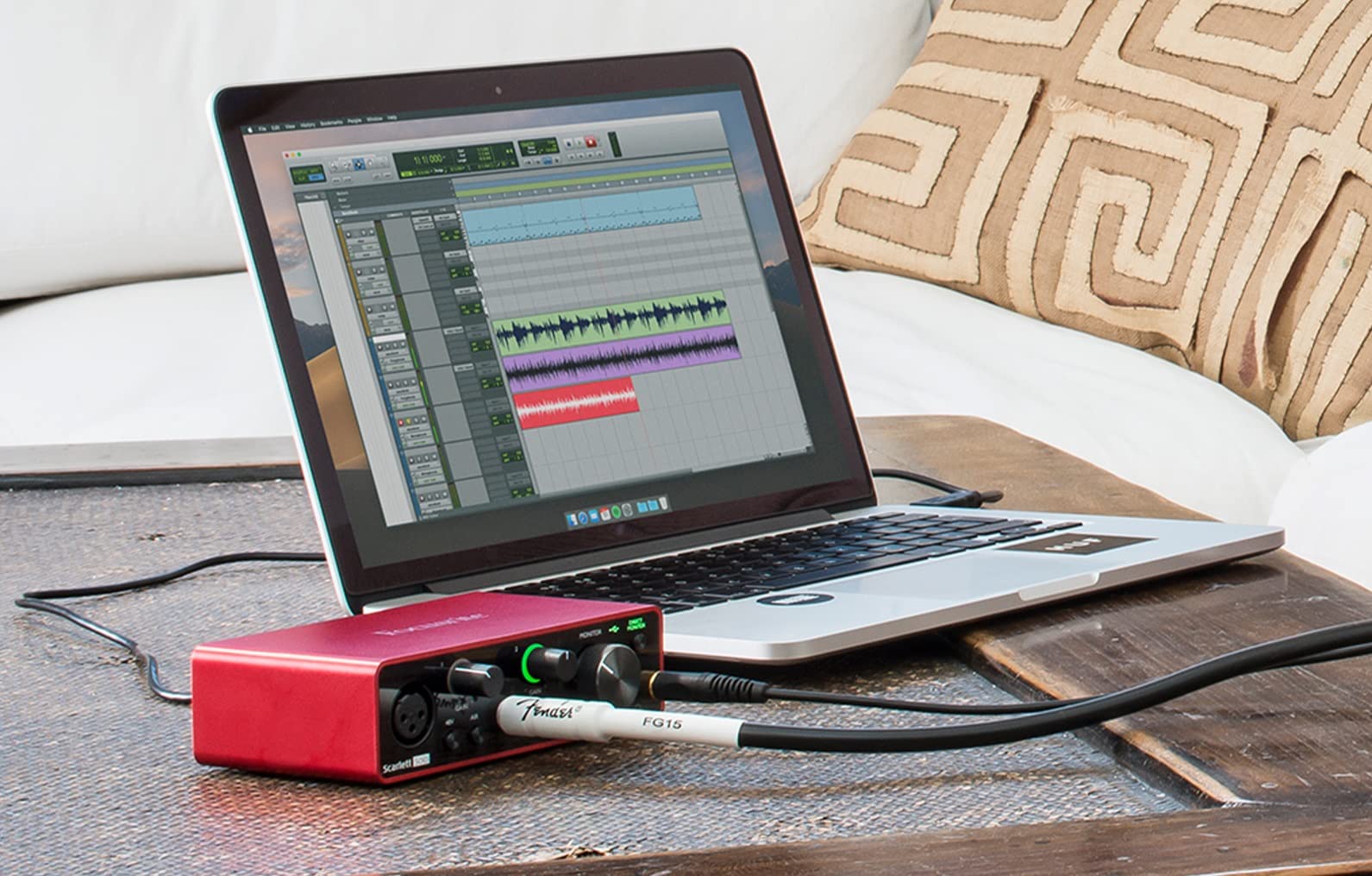 Focusrite Scarlett Solo 3rd Gen USB Audio Interface with Pro Tools | First & Amazon Basics 6ft XLR Male to Female Microphone Cable - Professional Recording Studio Equipment for Podcasting, Music Production & Home Studio Setup