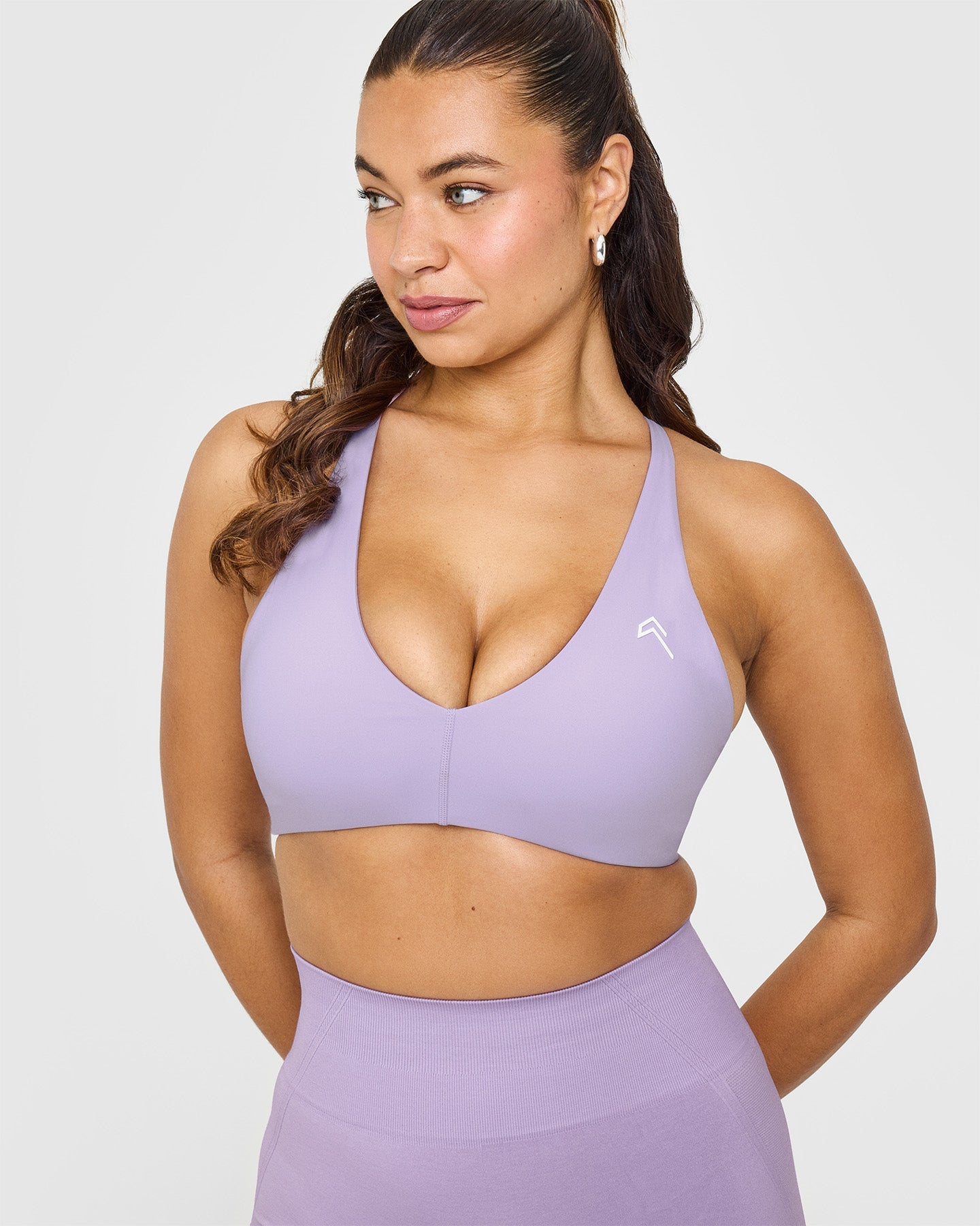 Seamless Wireless Micro Bralette - Wisteria Purple | Comfortable Support for Yoga, Sleep & Everyday Wear