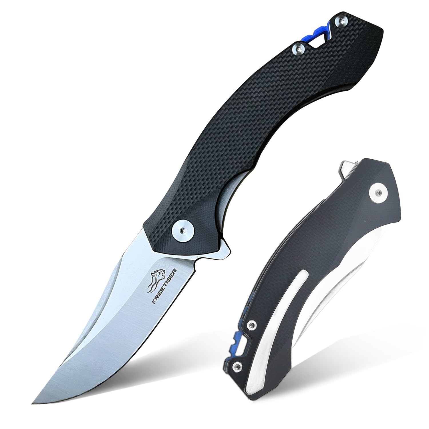 Foldable Pocket Knife (FT711) - D2 Steel 3.62