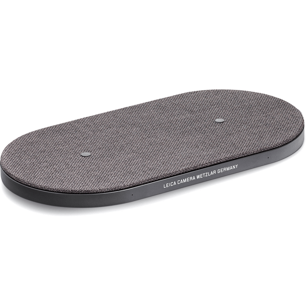Leica Drop XL Wireless Charger - Fast Qi-Certified Charging Pad for iPhone, Samsung, AirPods - Perfect for Home, Office & Travel