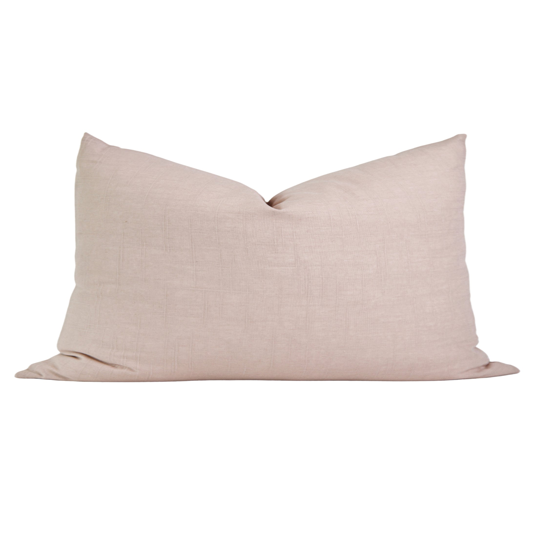 Laurel Pillow Cover - Decorative Linen Cushion Case for Sofa, Bed & Home Decor - Elegant Bohemian Style Throw Pillow Cover 18x18 Inches