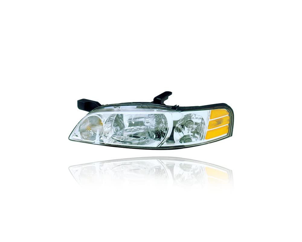 Eagle Eye Headlight Assembly Replacement for 2000-2001 Nissan Altima - Left Driver Side - 260600Z825 - Perfect for Night Driving & Auto Restoration Projects