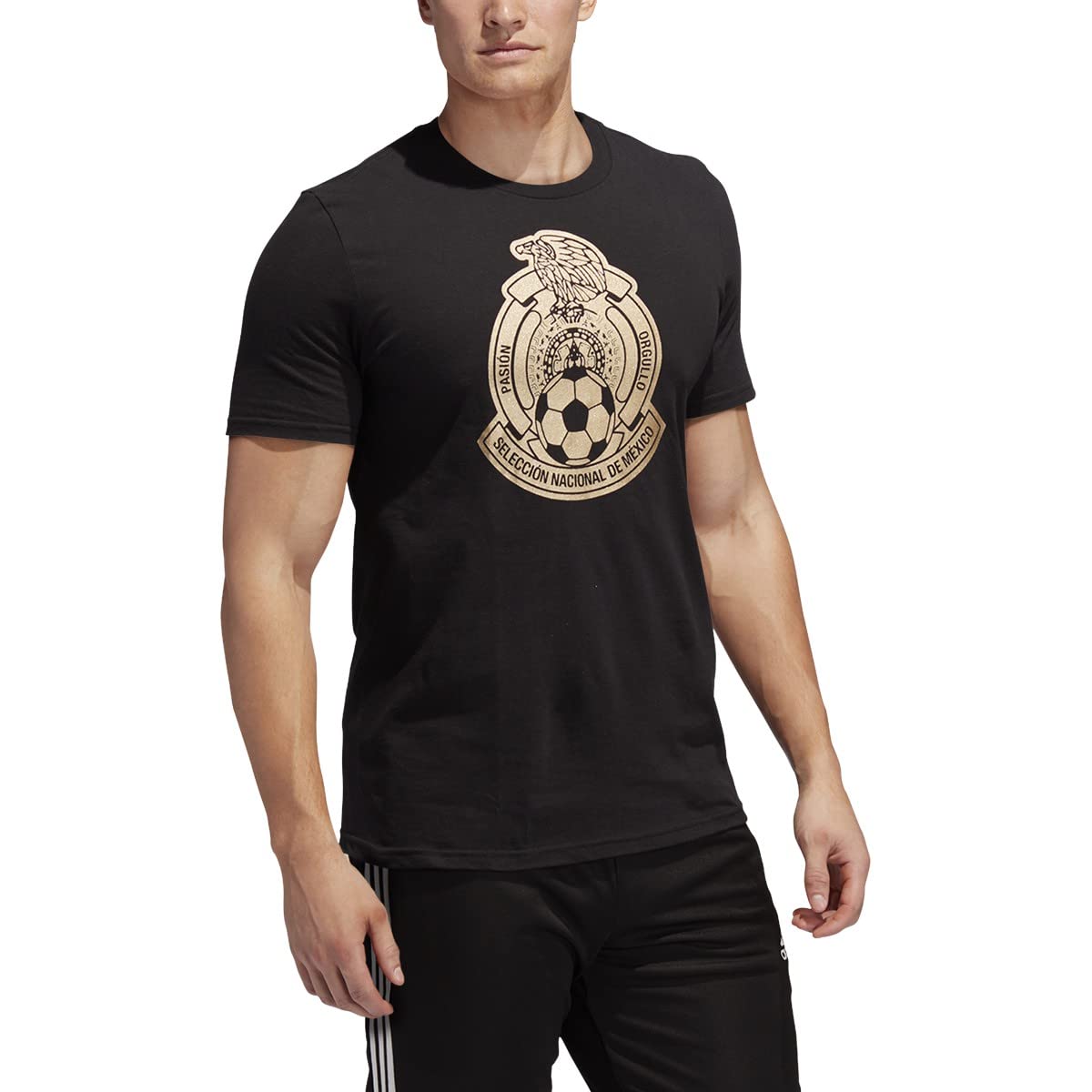 Adidas Amplifier Short Sleeve T-Shirt for Men - Breathable Soccer Jersey for Training & Match - Perfect for Gym, Running & Casual Wear