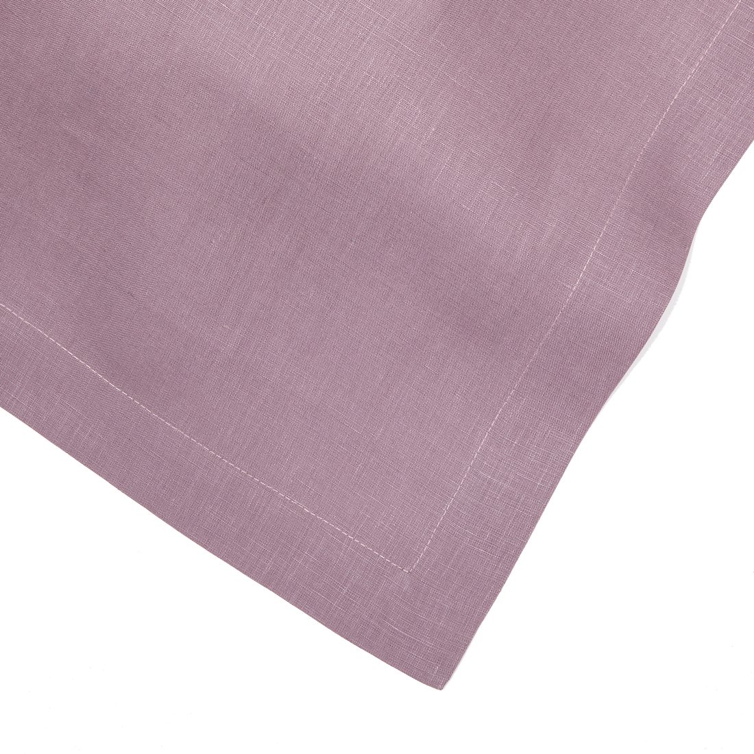 Heather Lilac Linen Table Runner 14x126 Inches - Premium Italian Linen Fabric, Handcrafted in USA - Perfect for Dining Tables, Weddings & Home Decor
