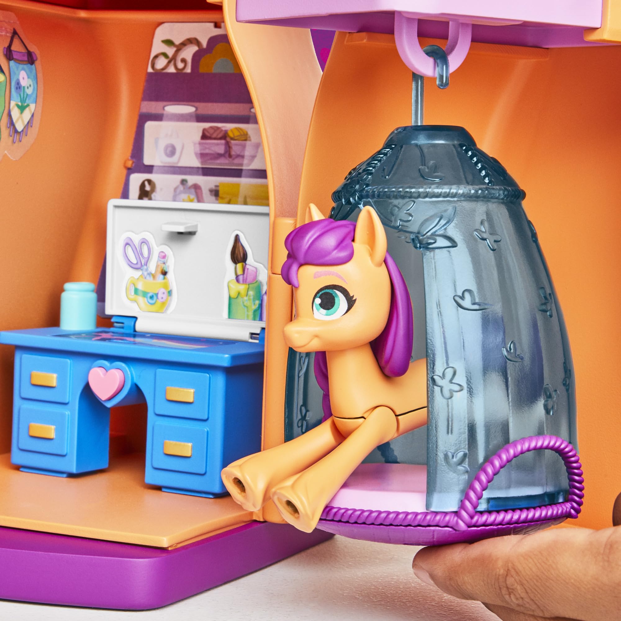 My Little Pony Transforming Doll Playset - 25-Inch Sunny's Interactive Toy with Reveal Feature for Kids Ages 5+ | Perfect for Birthday Gifts & Pretend Play (Amazon Exclusive)