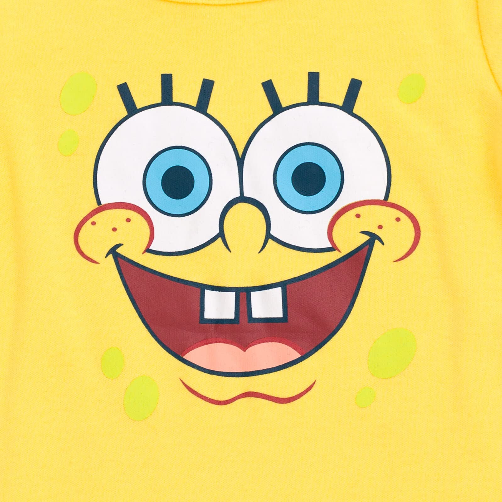 SpongeBob SquarePants Baby Romper and Hat Set - Cute Cartoon Outfit for Newborn to 12 Months Infant - Perfect for Birthday, Photo Shoots & Family Gatherings