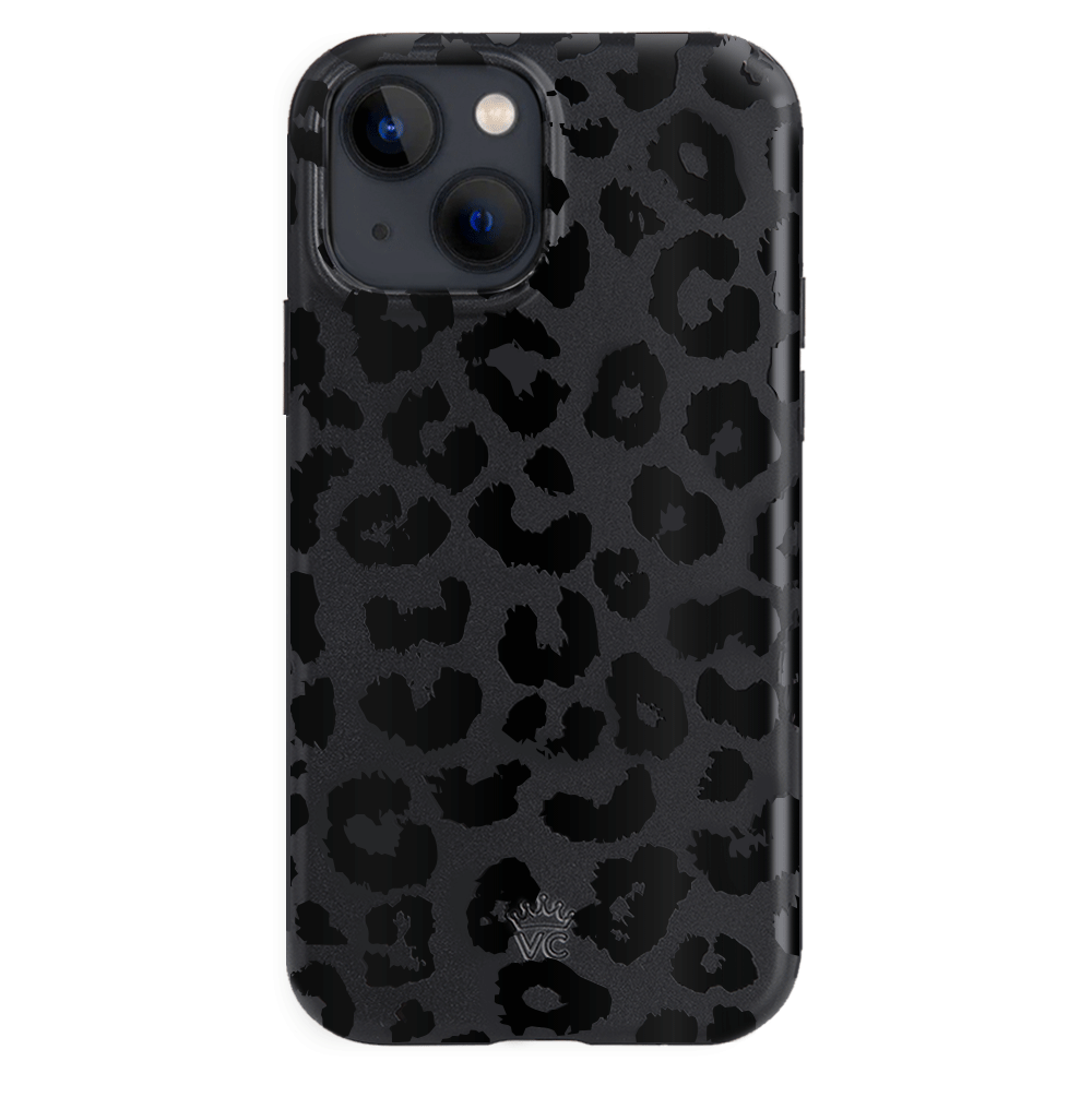 Black Leopard iPhone Case - Stylish & Durable Phone Cover for iPhone [Models] - Perfect for Everyday Protection & Fashion Statement
