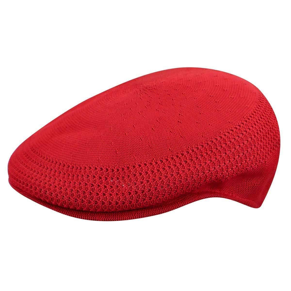 KANGOL Men's Tropic Ventair Hat - Breathable Summer Sun Hat for Outdoor Activities (Red) | Perfect for Beach, Hiking & Travel