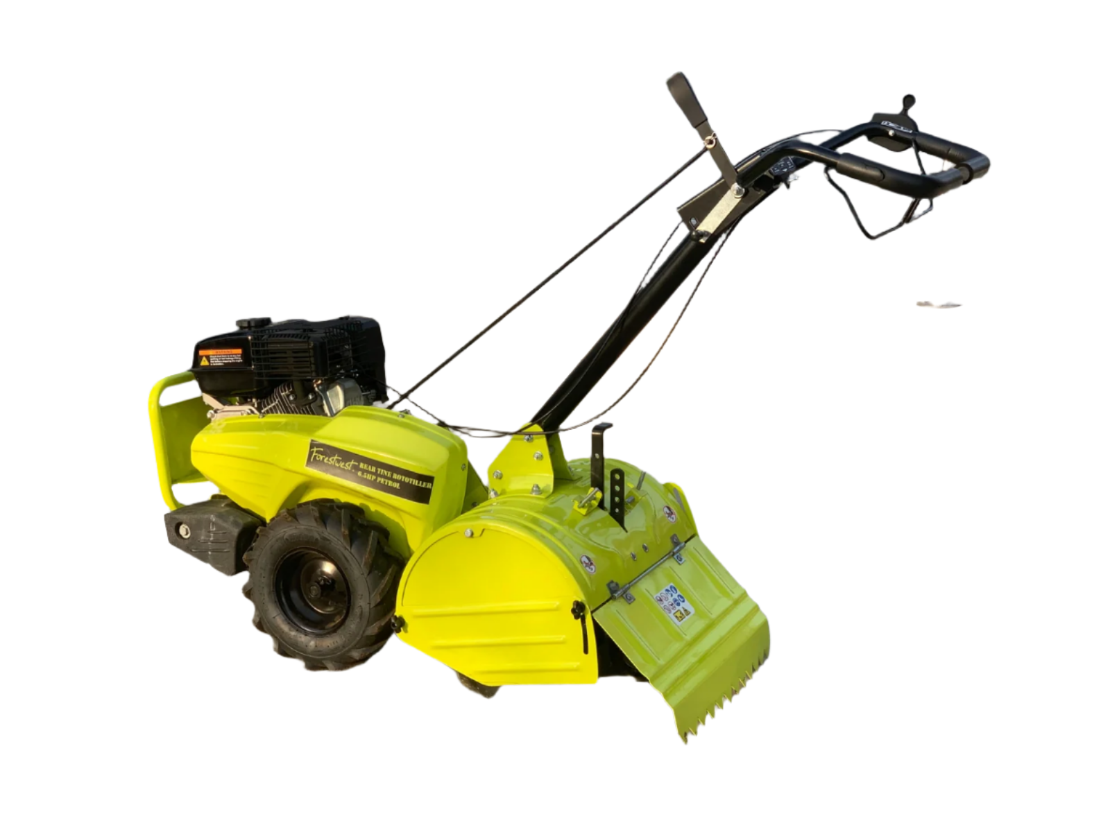 Forestwest 6.5HP Gas Powered Dual Rotating Tiller Cultivator - Heavy Duty Rotary Hoe for Garden Soil Cultivation, Weed Removal & Landscaping - Perfect for Home Gardens, Farms & Agricultural Use (Model BM11123)