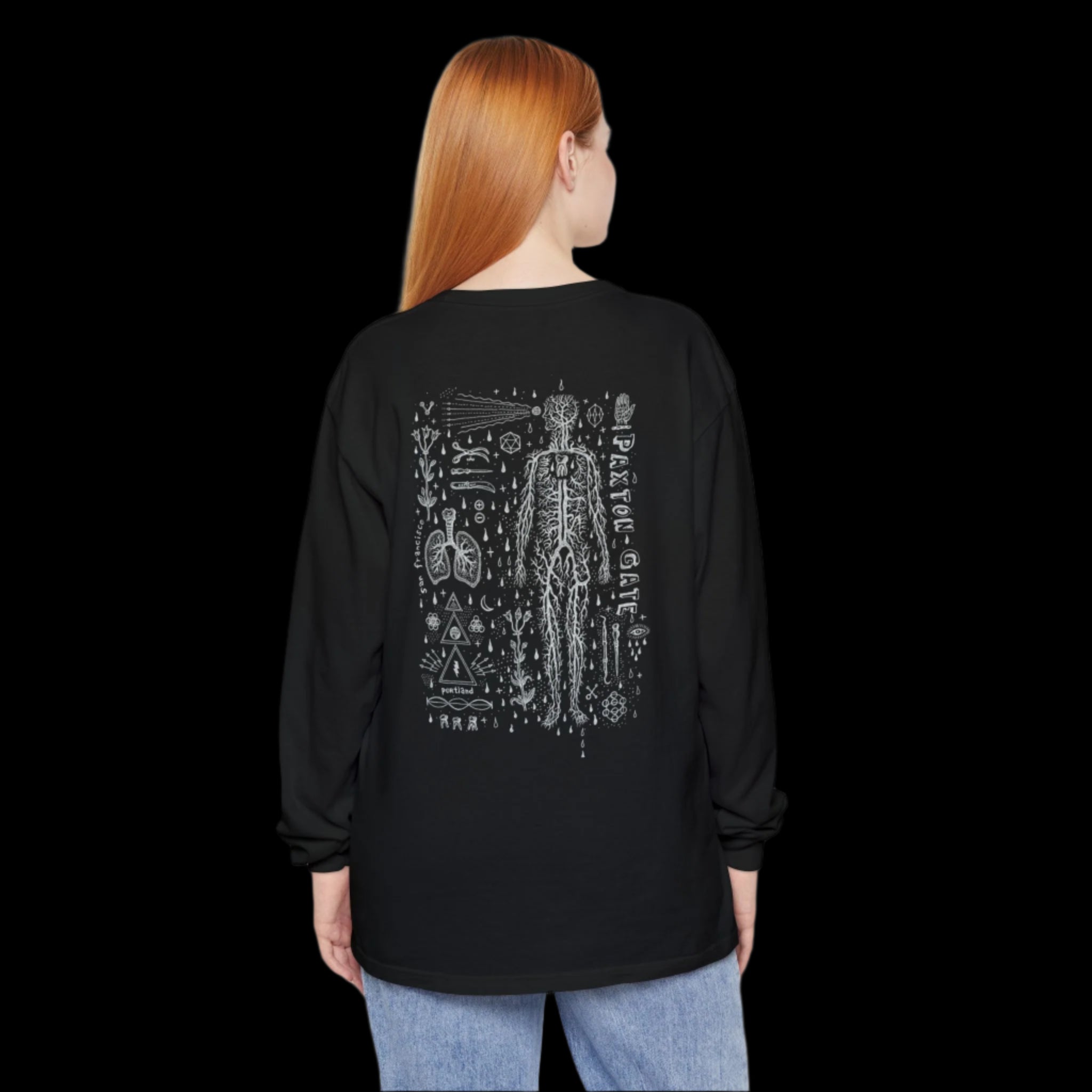 Unisex Daniel Martin Diaz Long Sleeve Graphic T-Shirt - Soft Cotton Crewneck Top for Men & Women - Perfect for Casual Wear, Street Style & Everyday Outfits