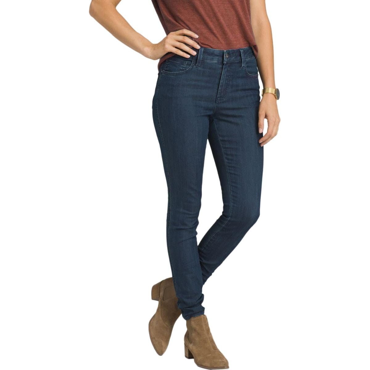 prAna Women's Oday Jean - High Waist Slim Fit Stretch Denim Pants for Casual & Work Wear | Comfortable Everyday Women's Jeans for Office, Travel & Weekend Outings