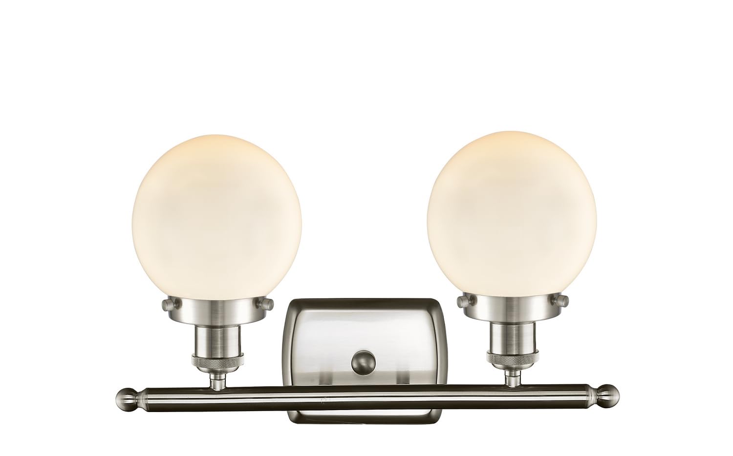 Ballston Collection 6-LED Transitional Bathroom Vanity Light in Pewter, Nickel & Silver Finish - Perfect for Modern & Traditional Bathrooms