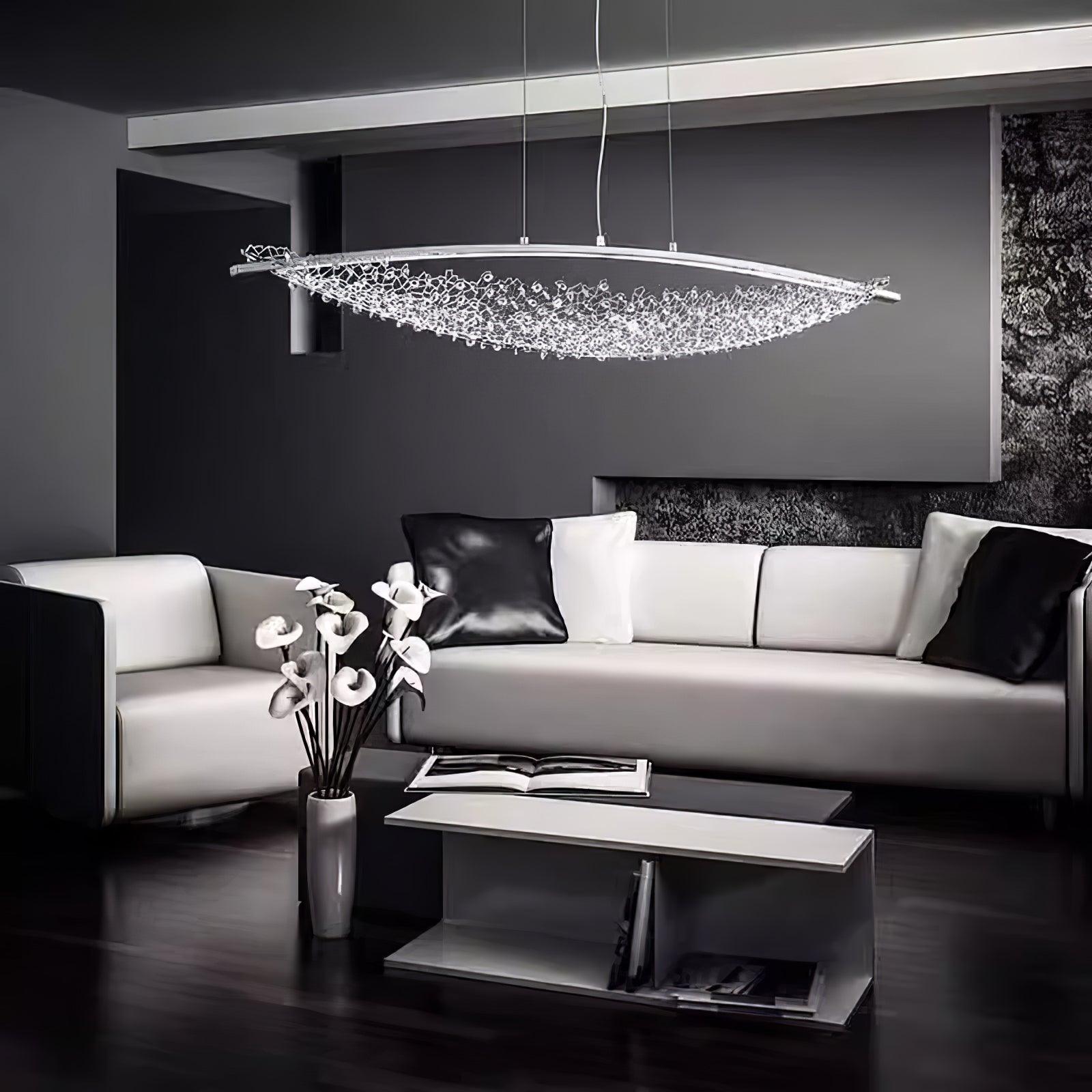 Amaca Modern Pendant Light - Elegant Hanging Ceiling Lamp for Kitchen, Dining Room, Bedroom & Living Room Decor