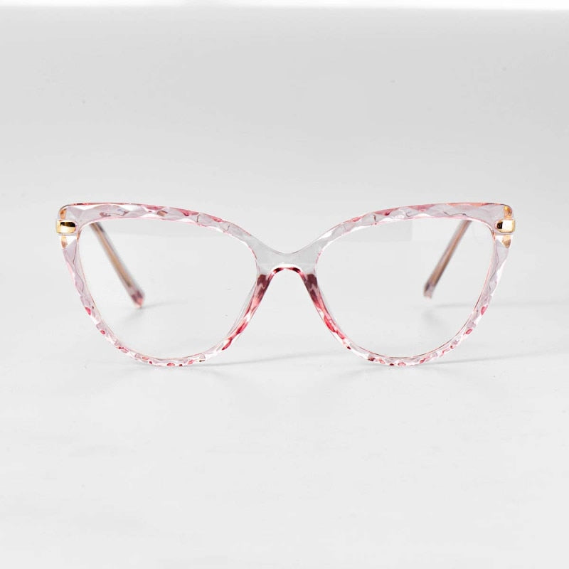 Stylish Astrid Cat Eye Glasses Frames for Women - Trendy Retro Eyewear with UV Protection - Perfect for Reading, Driving & Fashion Accessories