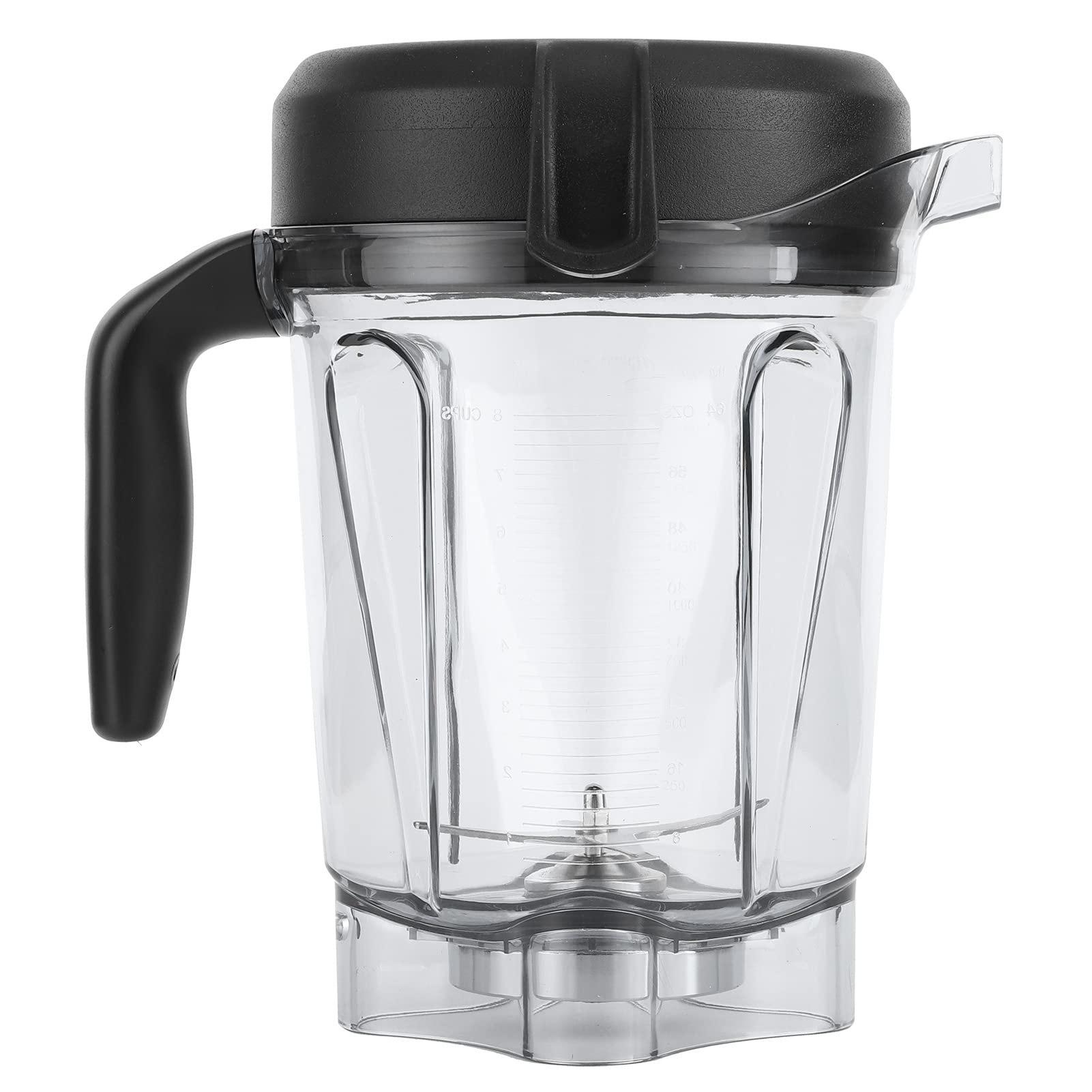 64oz Blender Cup Replacement - Transparent Food Container with Cutting Tool Lid - Compatible with G-Series Machines (5300 Model) - Perfect for Smoothies, Protein Shakes & Meal Prep