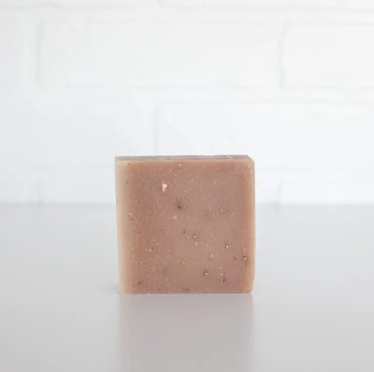 Oat & Honey Olive Oil Soap - Natural Moisturizing Bar for Dry & Sensitive Skin - Perfect for Daily Face & Body Cleansing