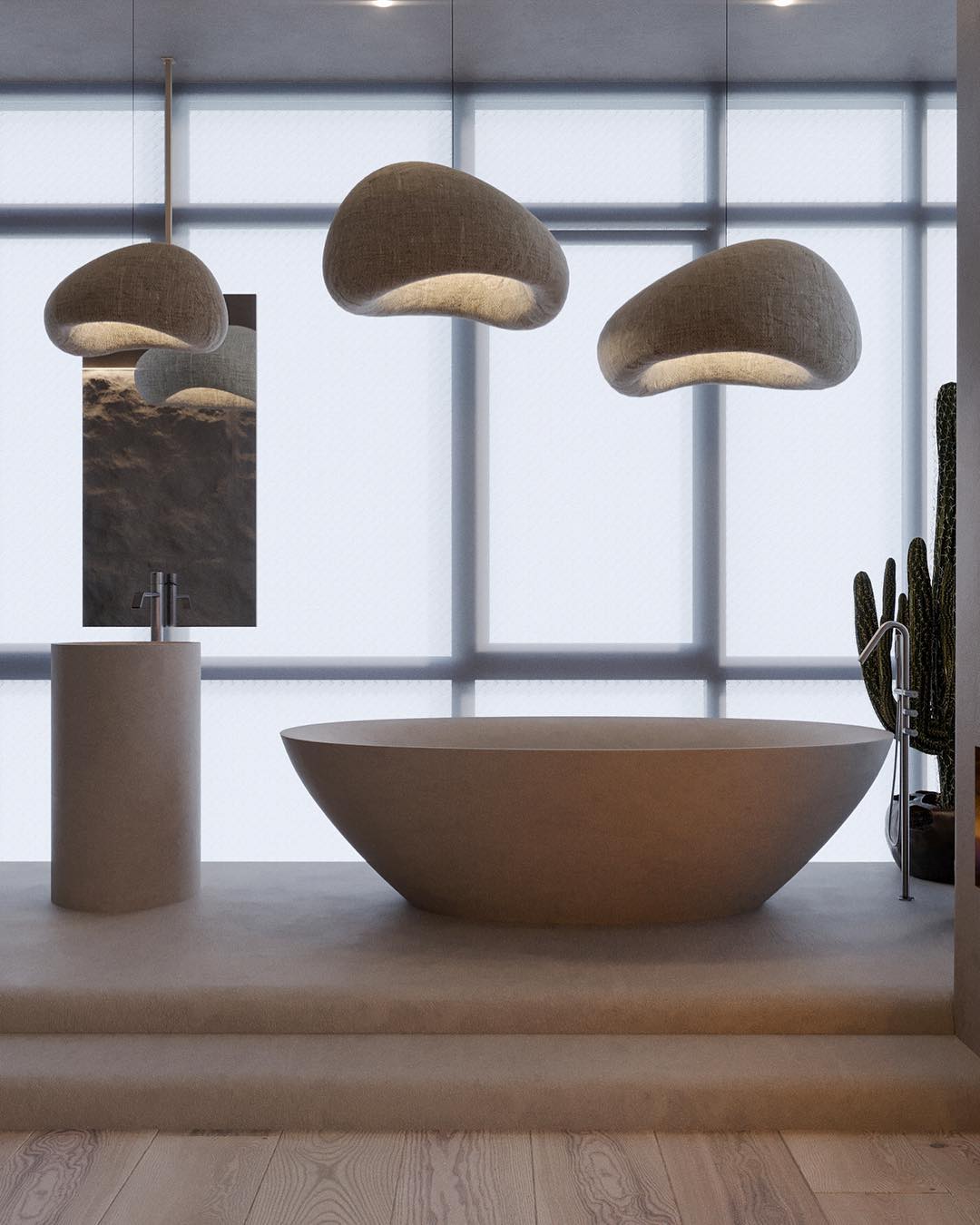 Cloud Pendant Light - Modern B-Shaped Hanging Lamp for Kitchen Island, Dining Room, or Bedroom Lighting