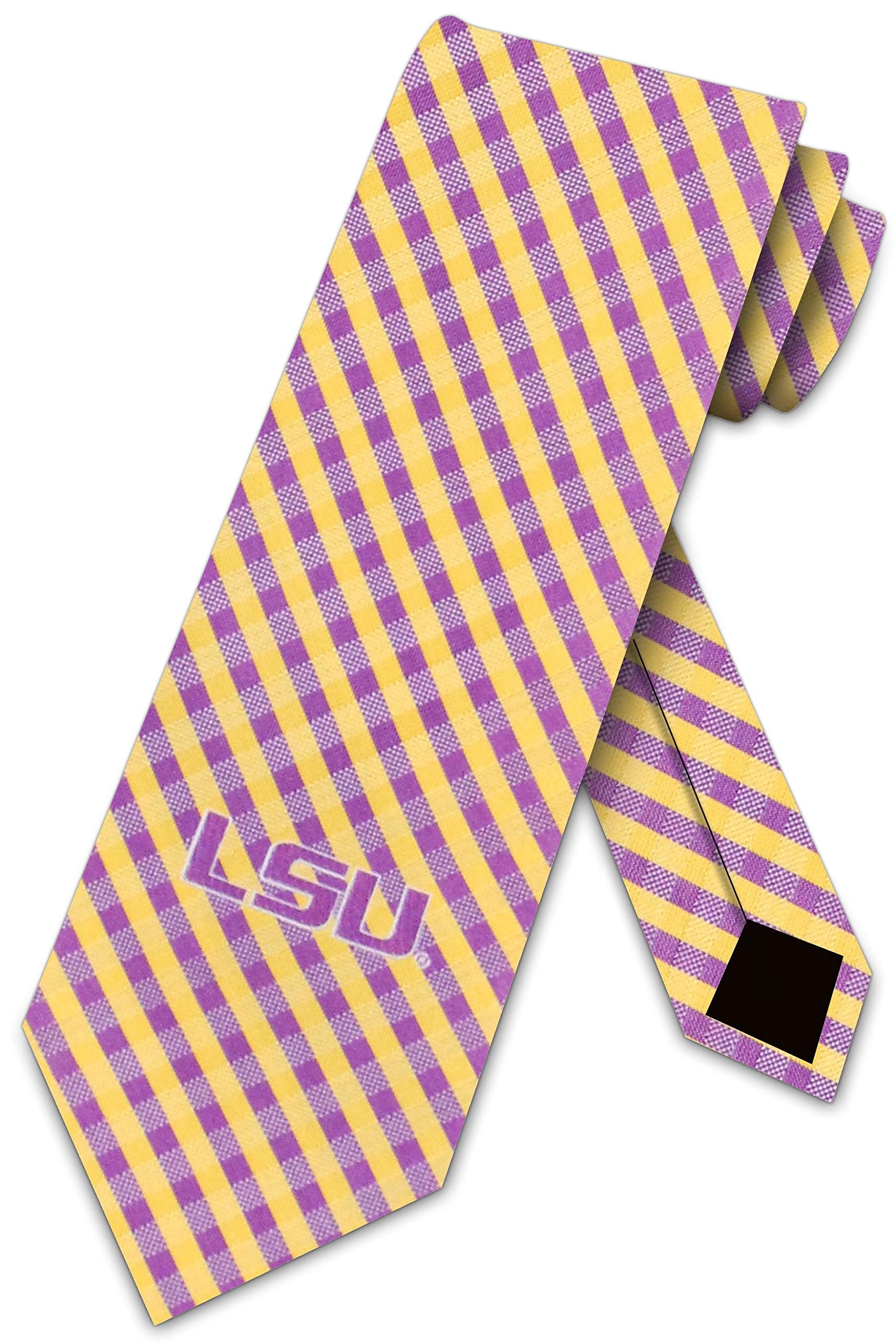 LSU Tigers Men's College Sports Necktie - Official LSU Team Tie for Game Day, Office & Formal Events