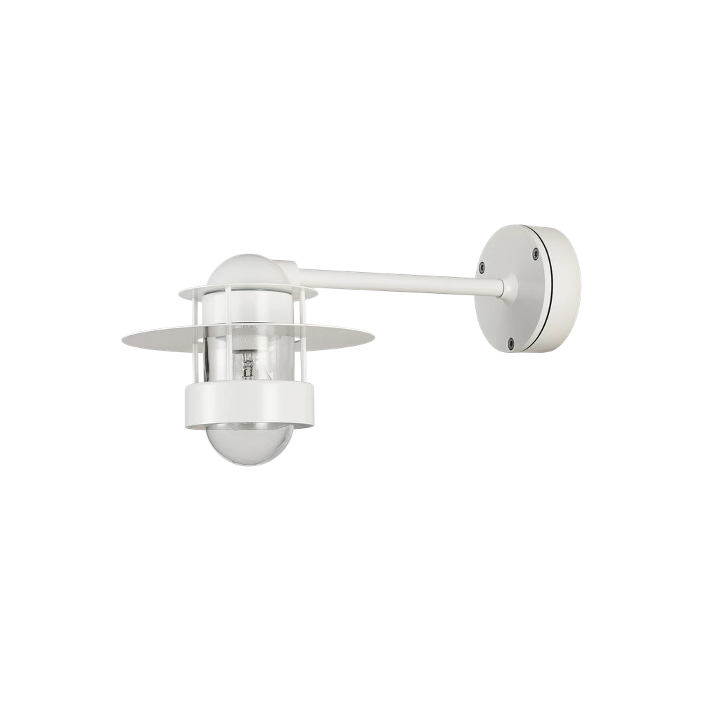 ALBERTSLUND Outdoor Wall Lamp - Weatherproof Exterior Light Fixture for Patio, Garden, Porch and Backyard Lighting
