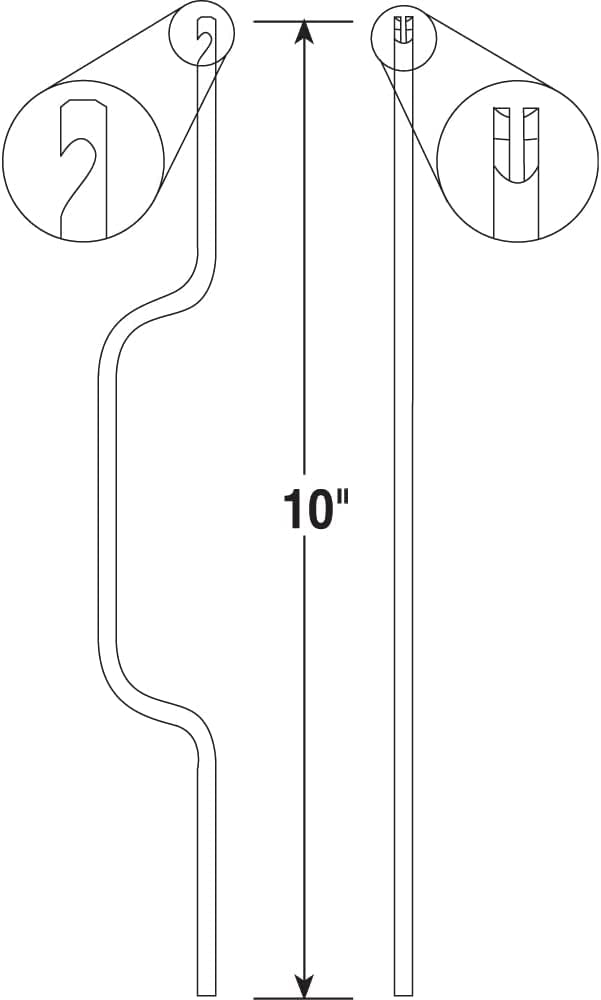 Window Spiral Balance Tensioning Tool - Adjustable Replacement Part for Tilt Windows - Perfect for Home Repair & DIY Window Maintenance