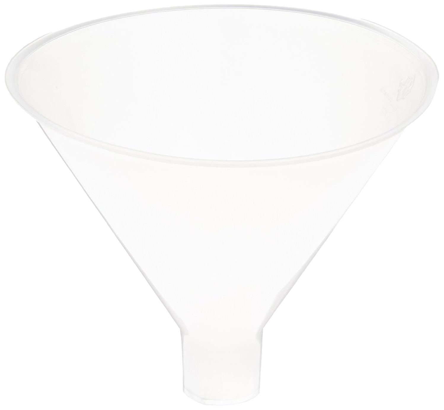 PP Powder Funnel 80mm Diameter x 75mm Length - Pack of 10 for Kitchen Baking, Spices, DIY Crafts & Scientific Labs