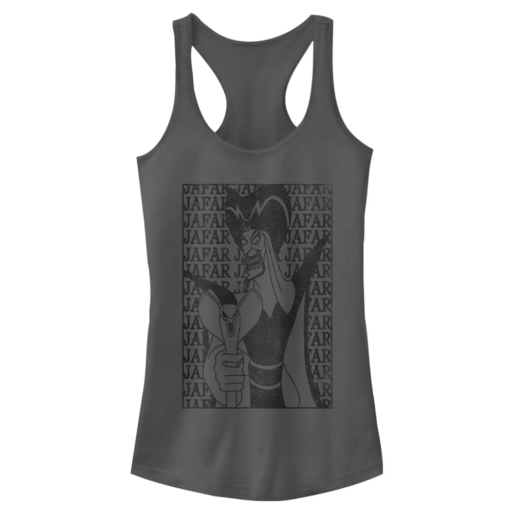 Disney Villains Jafar Women's Racerback Tank Top - Lightweight Workout & Casual Wear for Disney Fans
