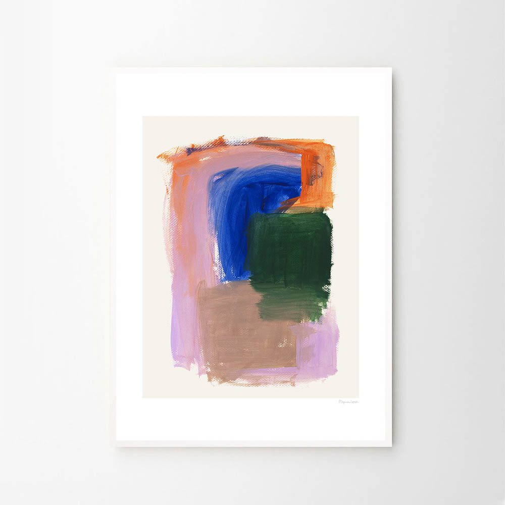 THE POSTER CLUB Berit Mogensen Lopez Improvise Poster Art Print - Premium Wall Decor for Living Room, Bedroom & Office - Available in 2 Sizes (12x16 & 18x24 Inches)