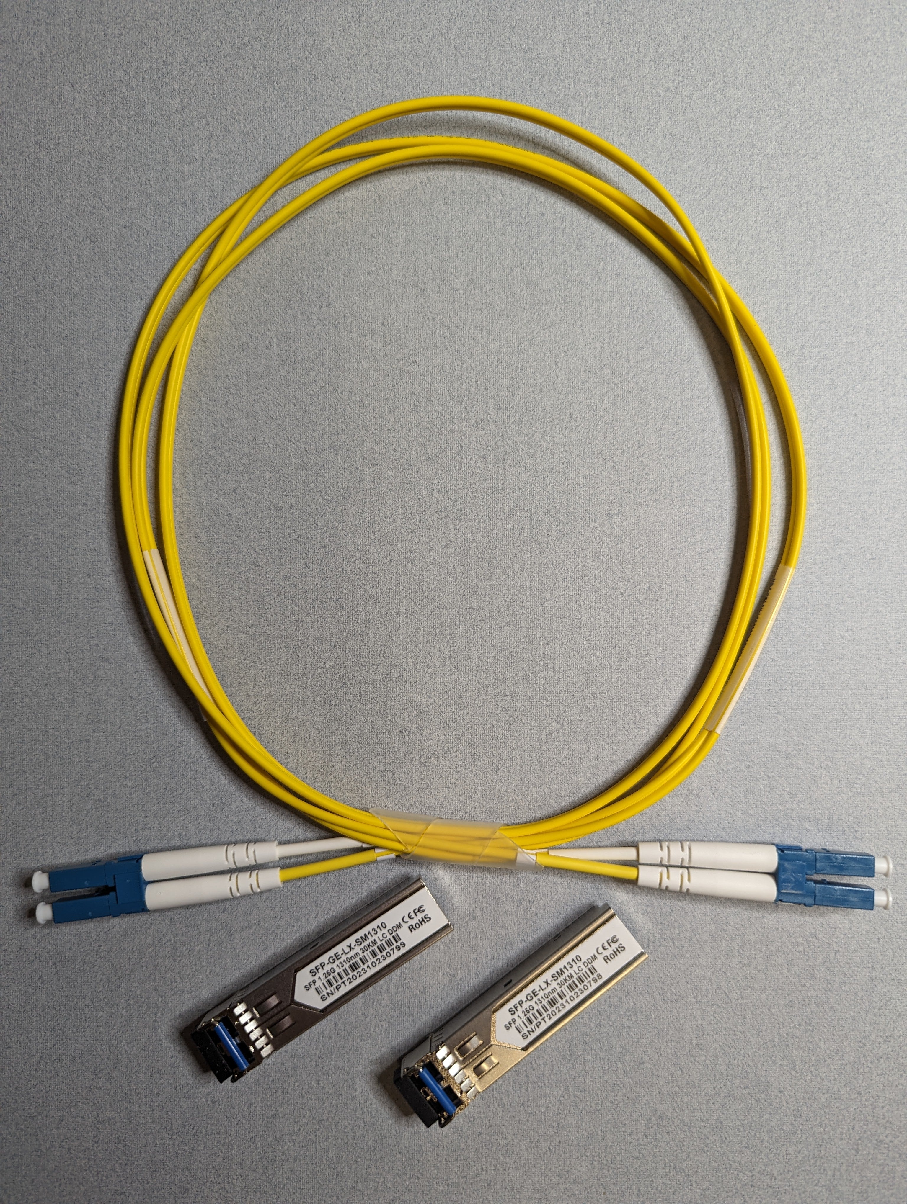 LC Duplex Optical Network Drive Digital Cable Kit - High-Speed Fiber Optic Cable for Home & Office Networking, Data Centers, and Telecom Applications