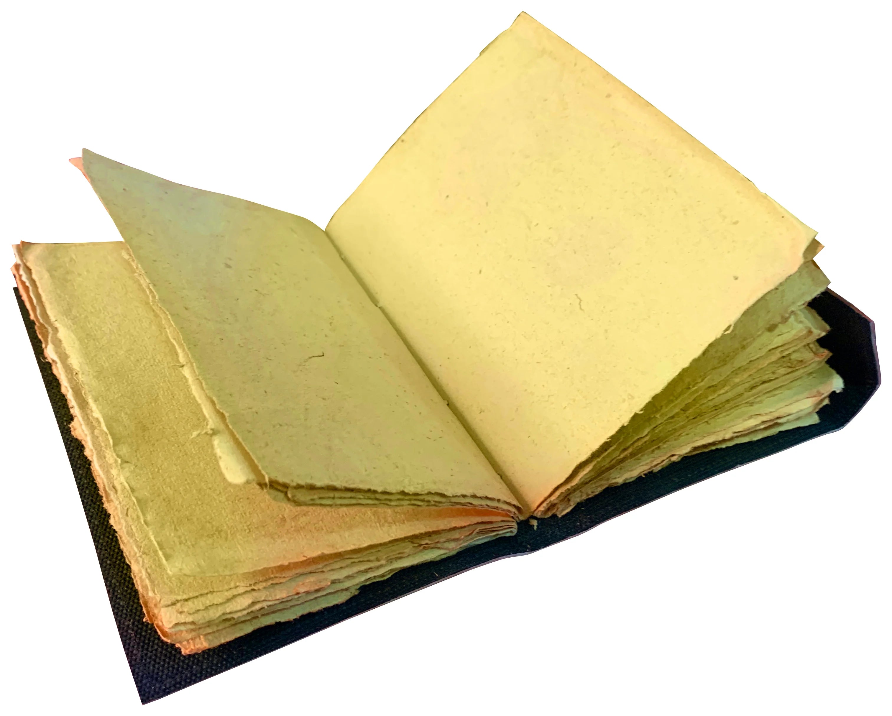 Vintage Leather Bound Journal with Lock - Handmade Antique 7 Stone Book of Shadows, Deckle Edge Paper - Perfect for Wiccan Rituals, Witchcraft, Gift Giving & Journaling