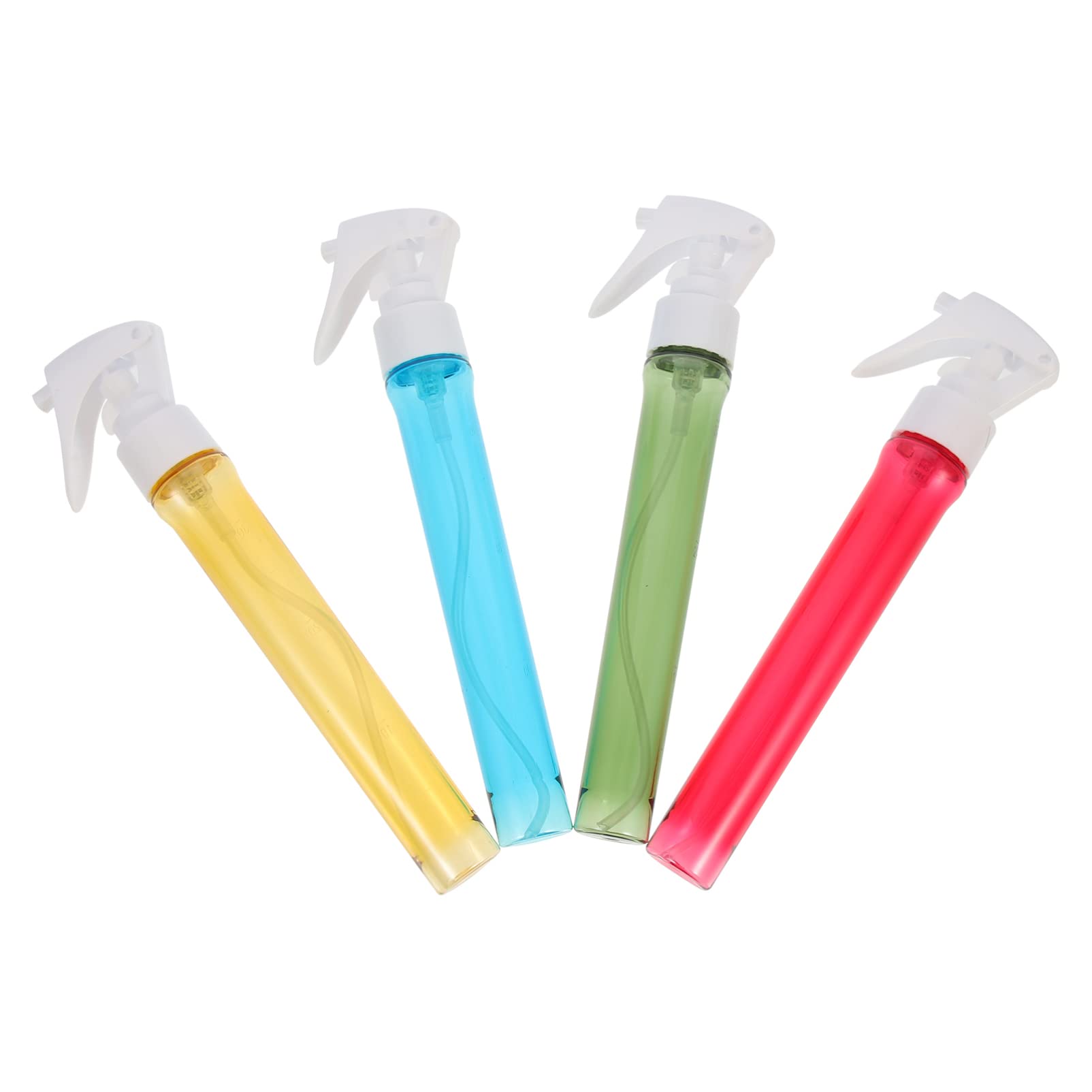 4 Pack Fine Mist Spray Bottles for Plants & Hair - 8oz Water Mister for Gardening, Salon Styling, Hydration & Volume Boost - Perfect for Indoor Plants, Hairstyling, Travel & Beauty Routines