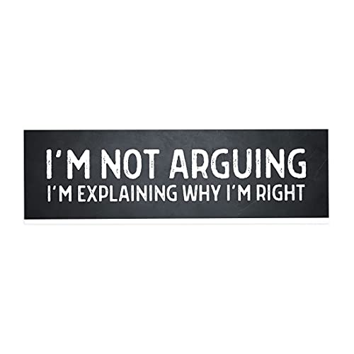 I'm Not Arguing