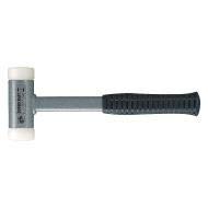 Halder Supercraft Dead Blow Hammer - 20 oz Rubber Coated Steel Handle for Professional Woodworking & Auto Repair - Durable Mallet for Cabinet Making, Metalwork & DIY Projects
