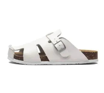 Premium Wilder Leather Slip-On Sandals for Men & Women - Comfortable & Stylish Summer Footwear for Beach, Travel, and Casual Wear