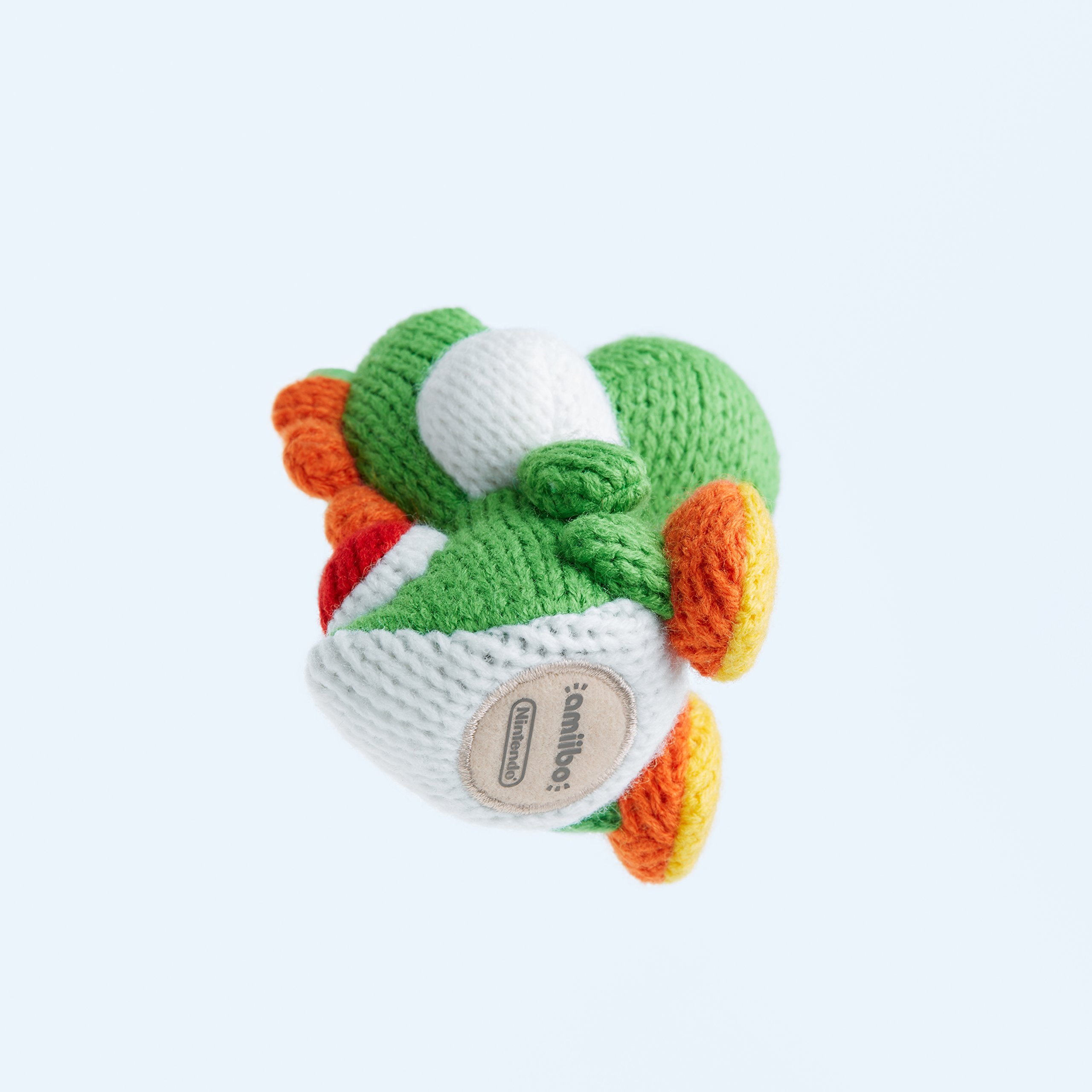 Nintendo Light Blue Yarn Yoshi Amiibo - Super Smash Bros Series Collectible Figure for Nintendo Switch & Wii U - Perfect for Gaming Display & Gift Giving