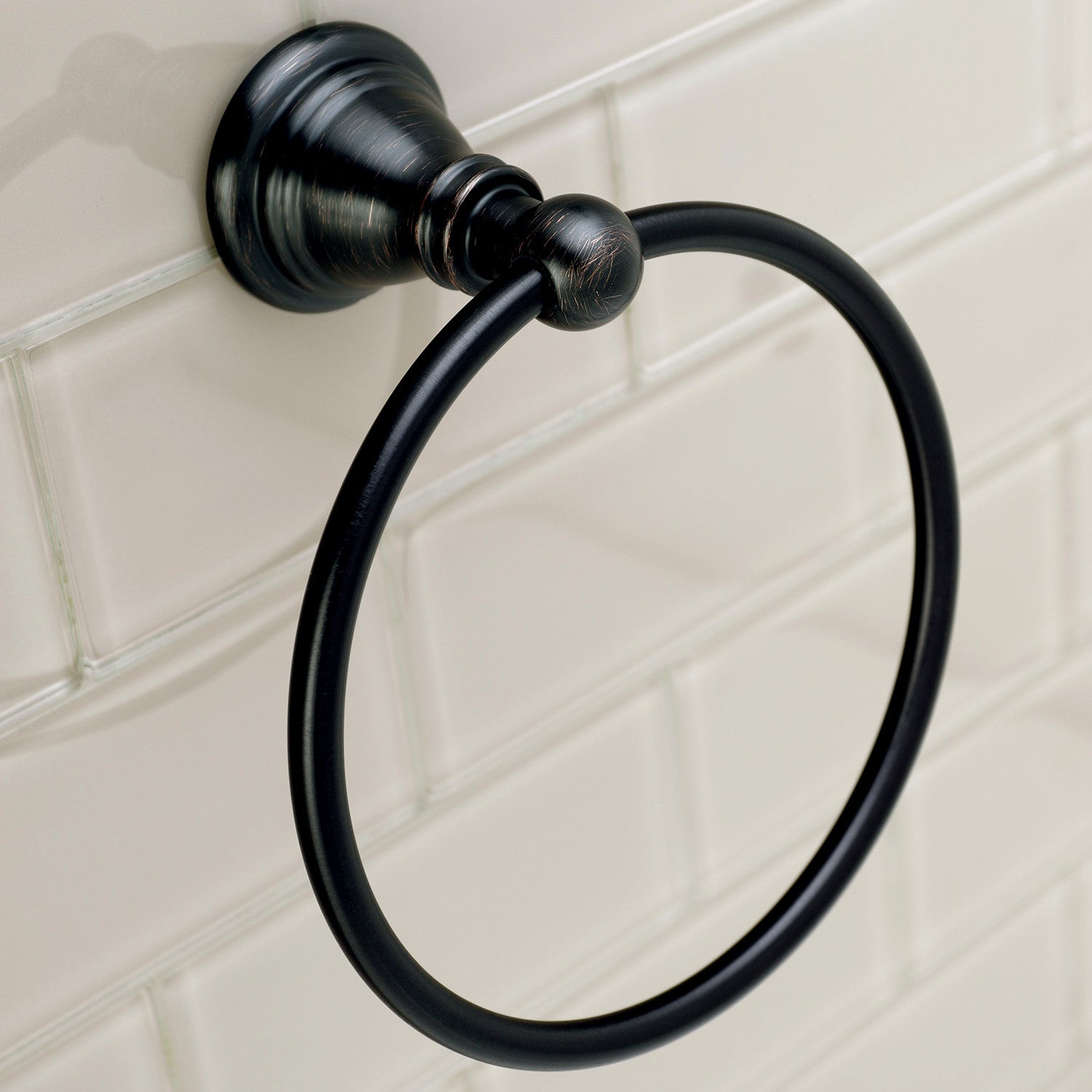 American Classic BAHK192478ORB 4-Piece 18-Inch Towel Bar Set - Oil Rubbed Bronze Bathroom Accessories for Modern Homes & Luxury Hotels