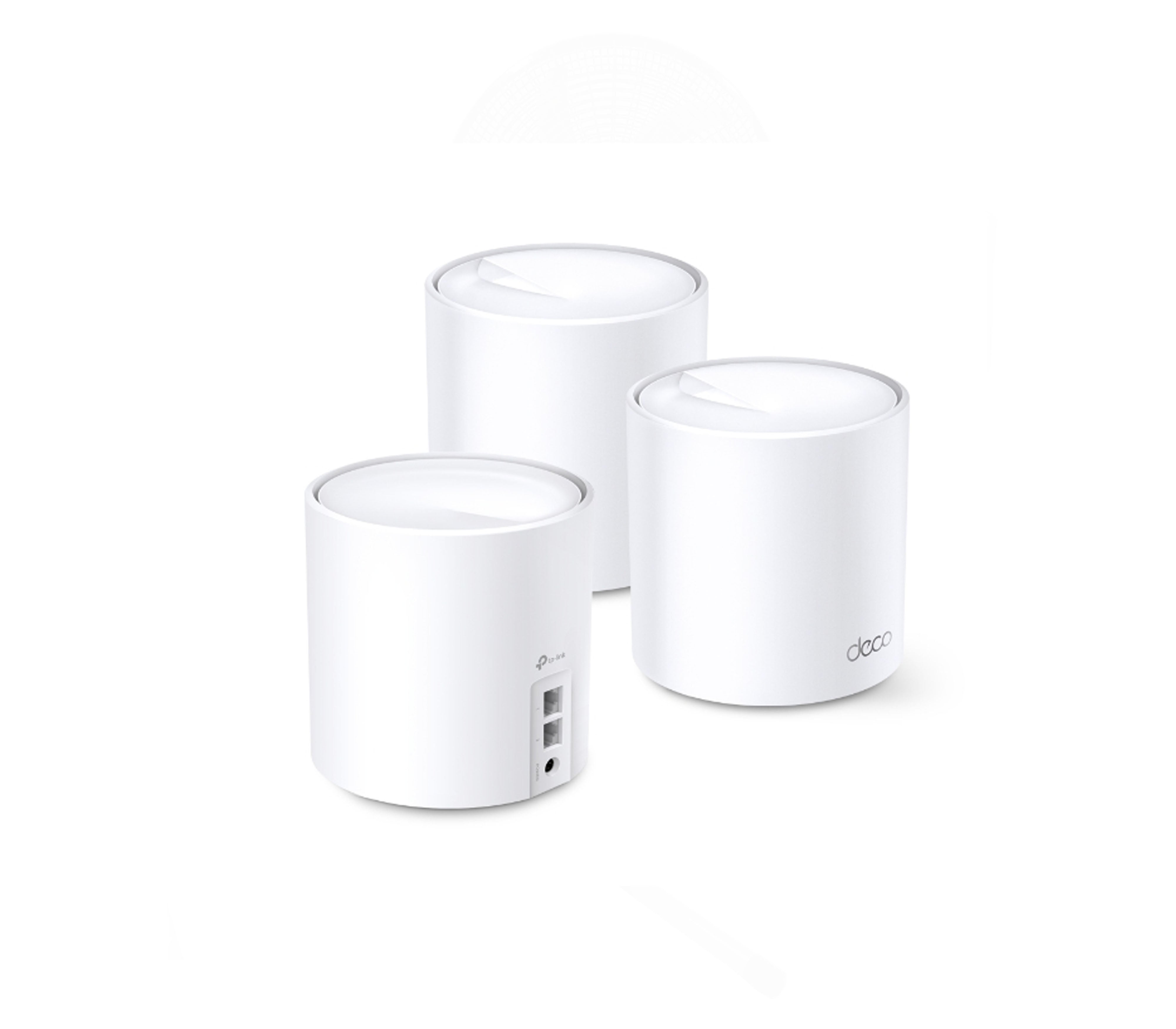 TP-Link Deco X20 AX1800 Whole Home Mesh WiFi System (3-Pack) - Seamless Coverage for Large Homes, Smart Devices & 4K Streaming