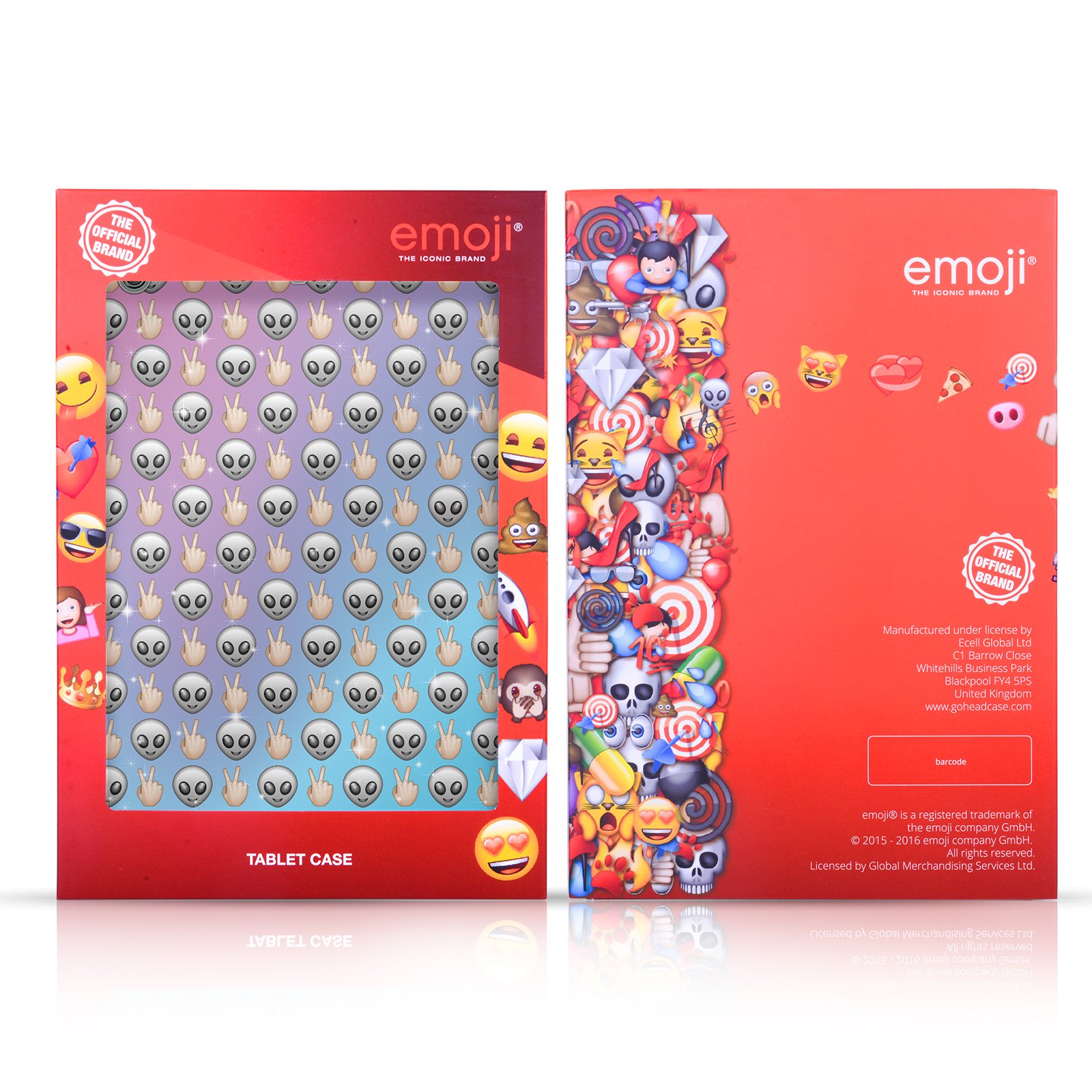 Official Emoji® Monkey Leather Book Wallet Case for Fire HD 8 & Fire HD 8 Plus (2020) - Protective Cover with Stand Feature | Perfect for Reading, Travel & Daily Use