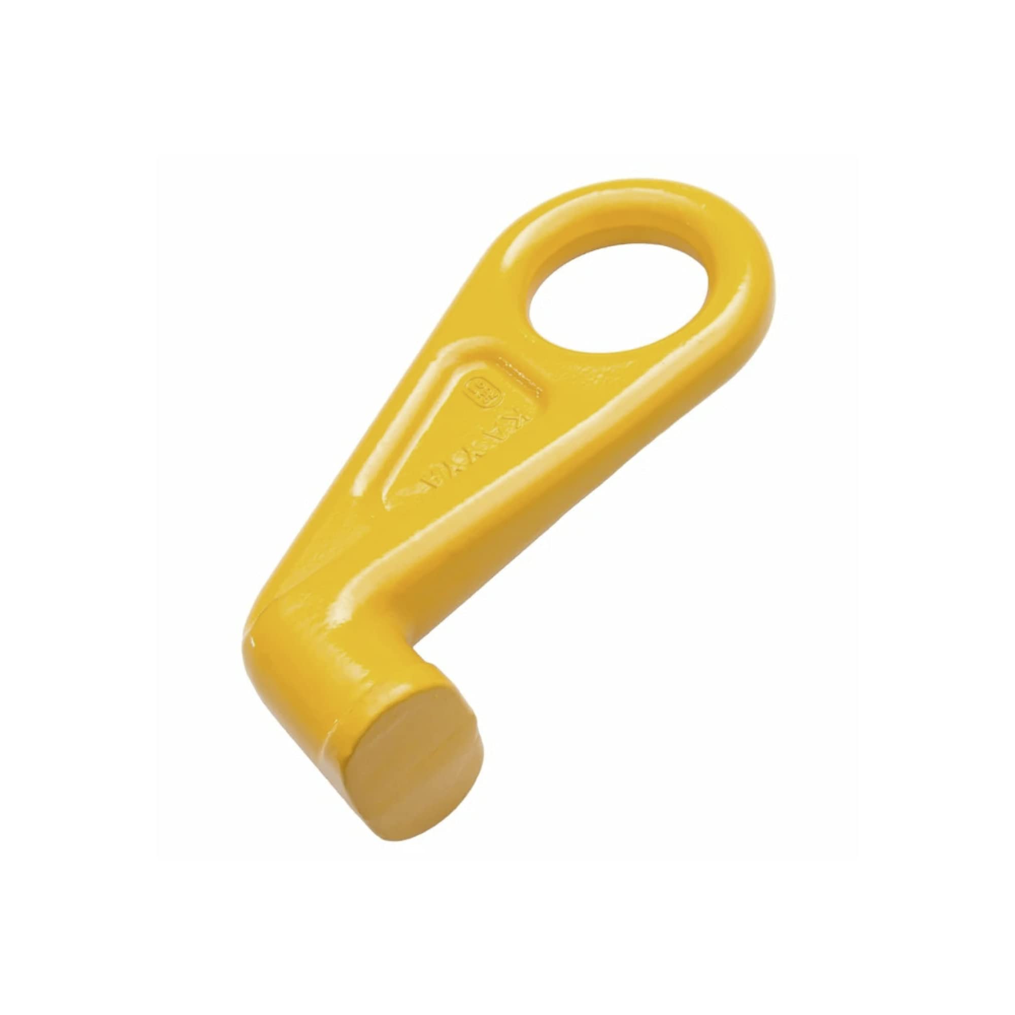 12.5T ISO Shipping Container Lifting Hooks - Heavy Duty Straight Eye Lifting Lugs for Secure Container Handling - Perfect for Ports, Warehouses & Construction Sites